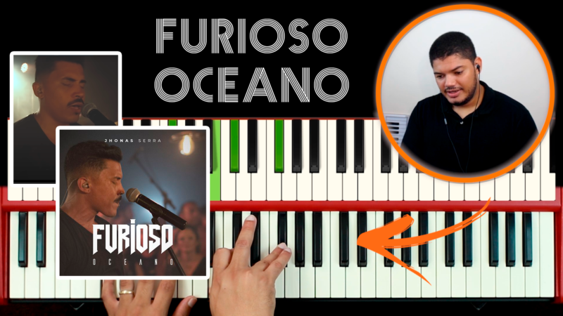 Como Tocar Furioso Oceano no teclado – Jhonas Serra