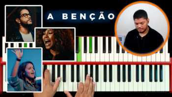 A Bênção (Gabriel Guedes) Tutorial Teclado